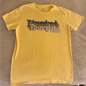 Disneyland Yellow Short Sleeve Tee